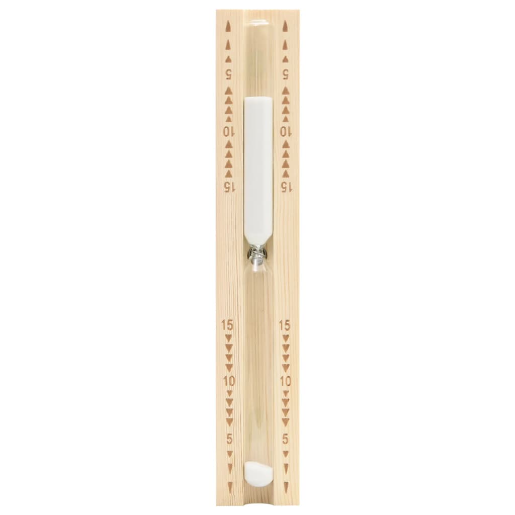 2-I-1 Bastutermometer & Hygrometer Sandur Set Massiv Furu