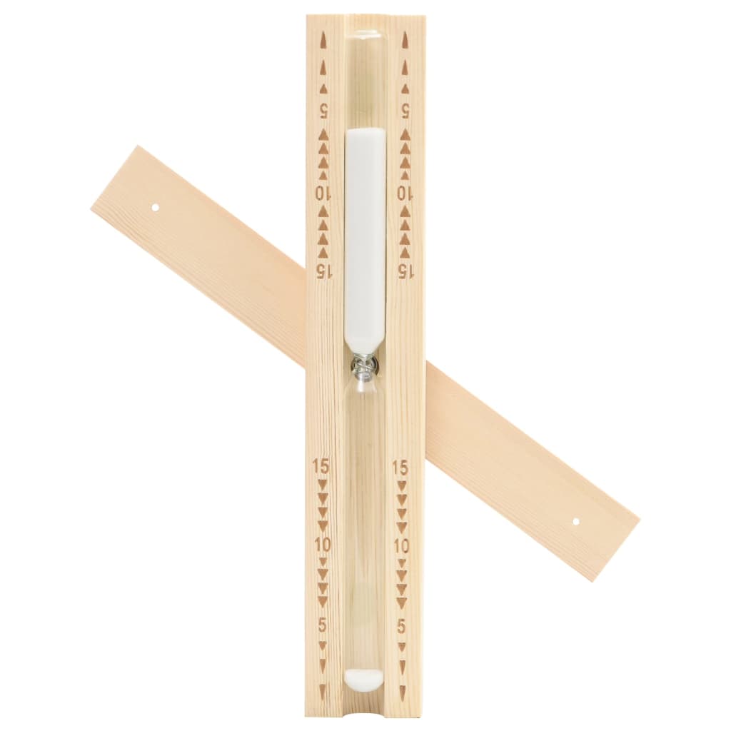 2-I-1 Bastutermometer & Hygrometer Sandur Set Massiv Furu