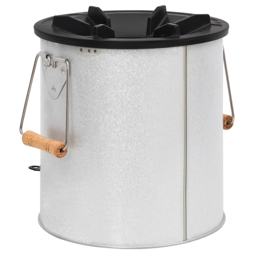 Vedeldad Campingspis Silver 45X25X26 Cm Stål