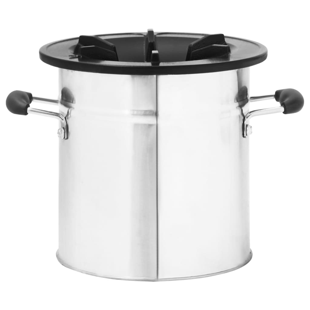 Vedeldad Campingspis Silver 45,5X33X25,5 Cm Rostfritt Stål