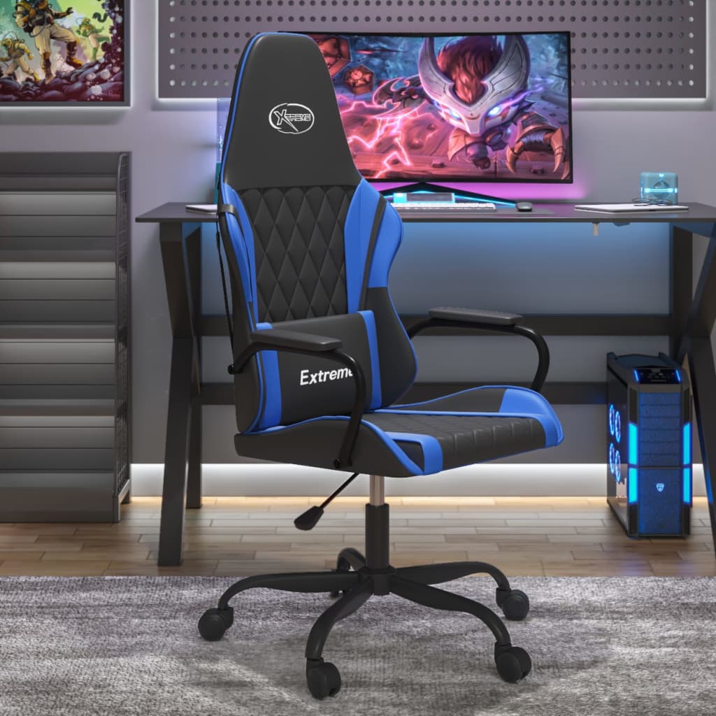 Gamingstol Svart Och Konstläder