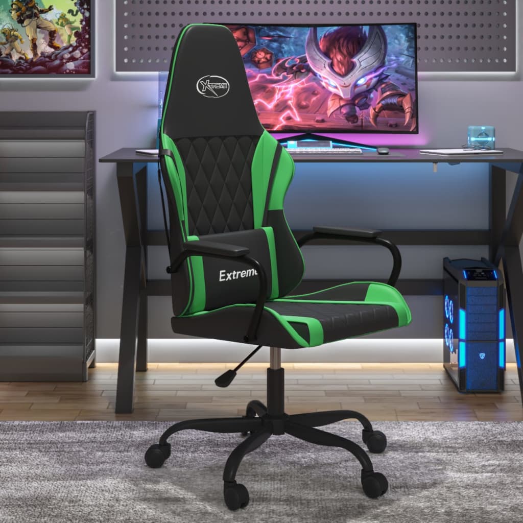 Gamingstol Svart Och Konstläder