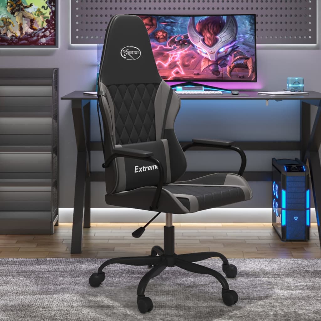 Gamingstol Svart Och Konstläder