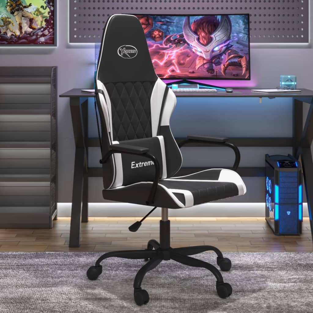 Gamingstol Svart Och Konstläder
