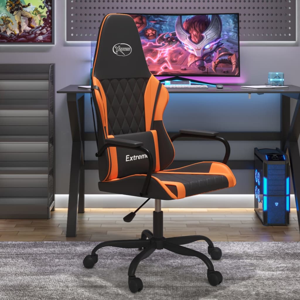 Gamingstol Svart Och Konstläder