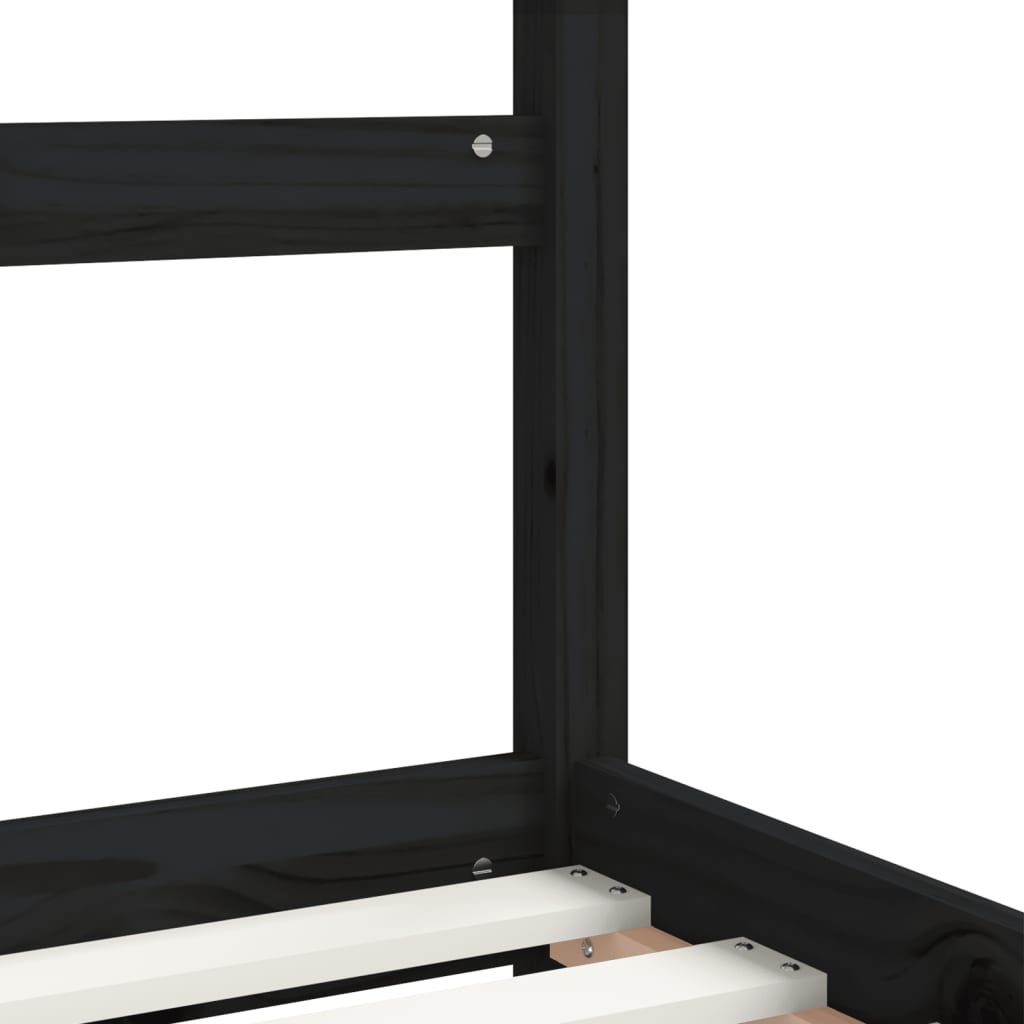 Sängram För Barnsäng Massiv Furu