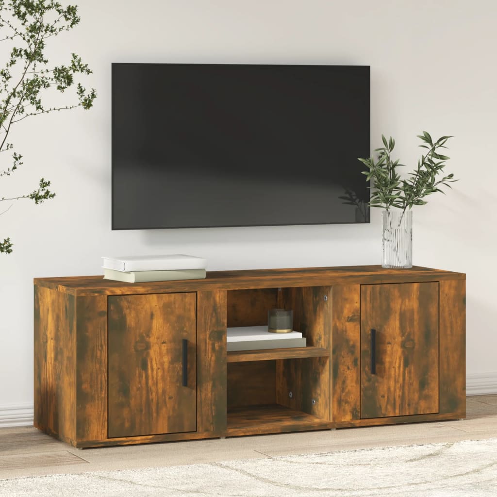 Tv-Bänk 100X31,5X35 Cm Konstruerat Trä