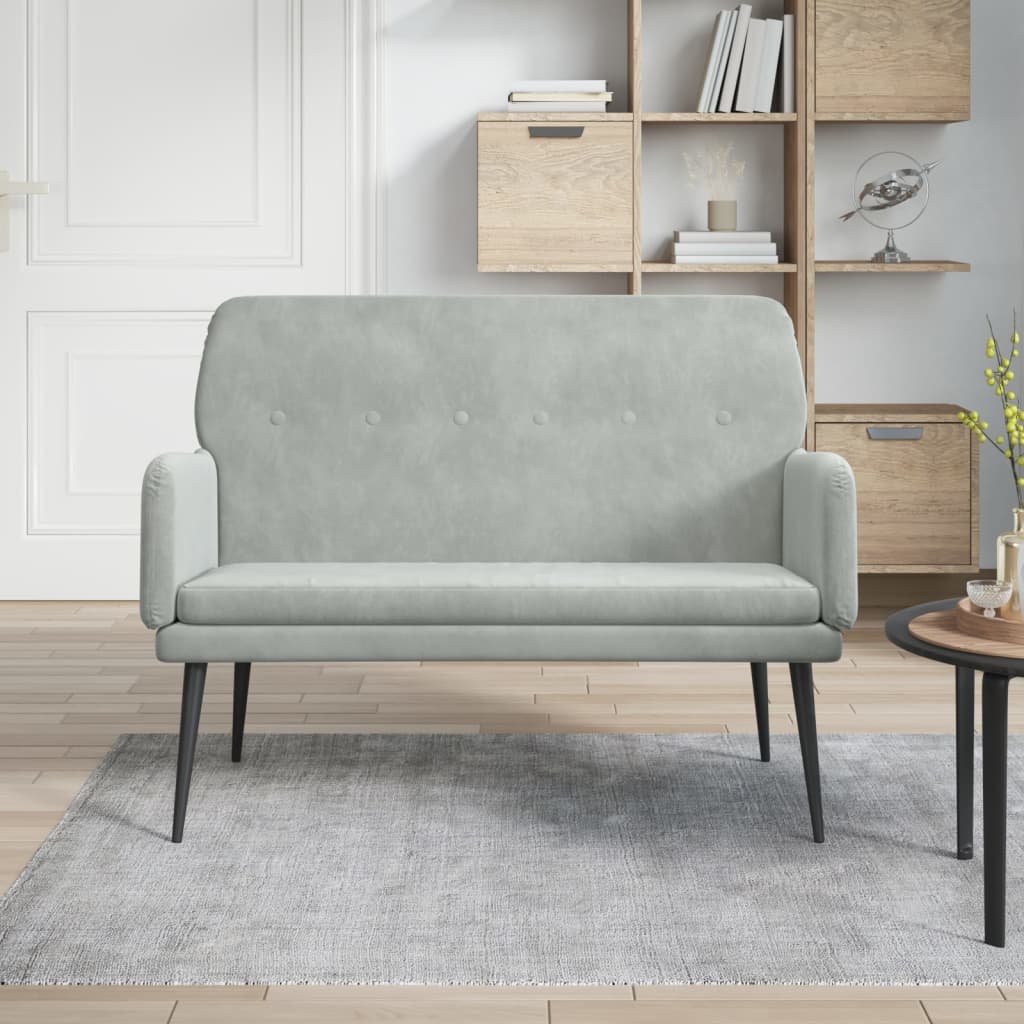 Bänk 108X79X79 Cm Sammet