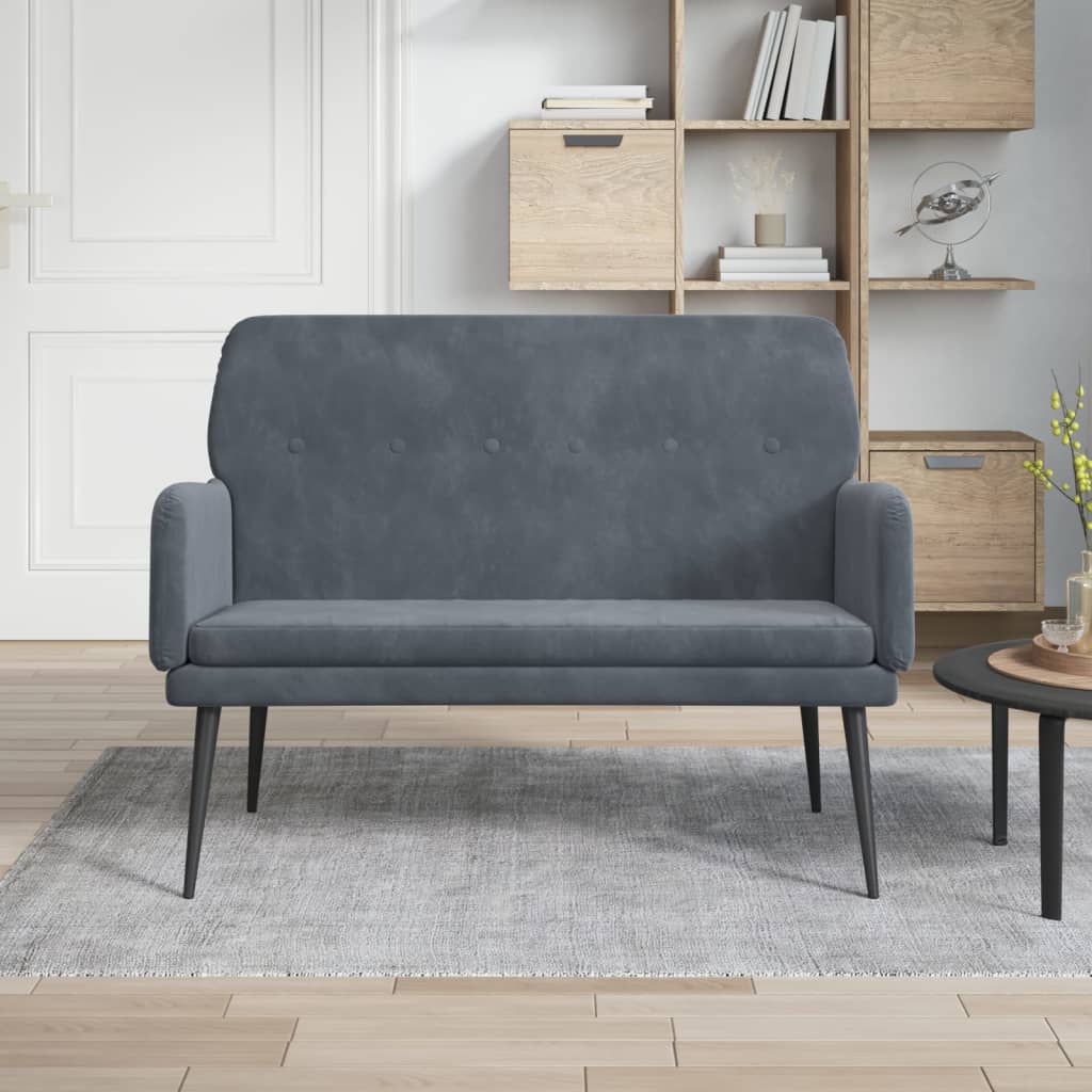 Bänk 108X79X79 Cm Sammet