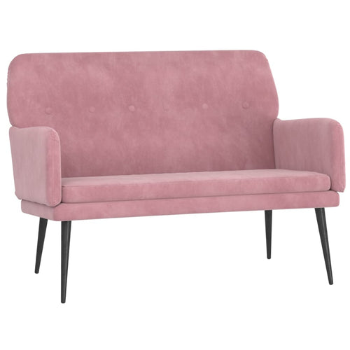 Bänk 108X79X79 Cm Sammet