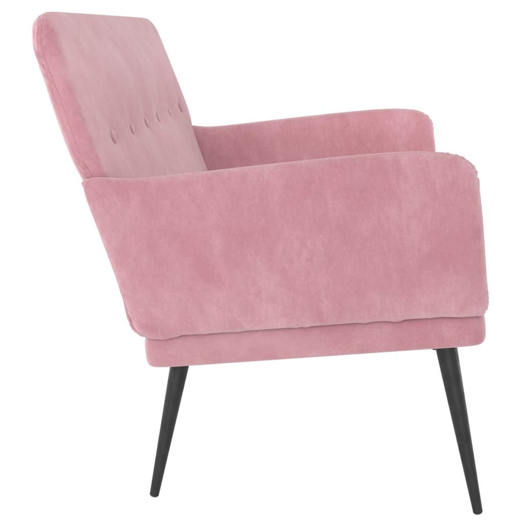 Bänk 108X79X79 Cm Sammet