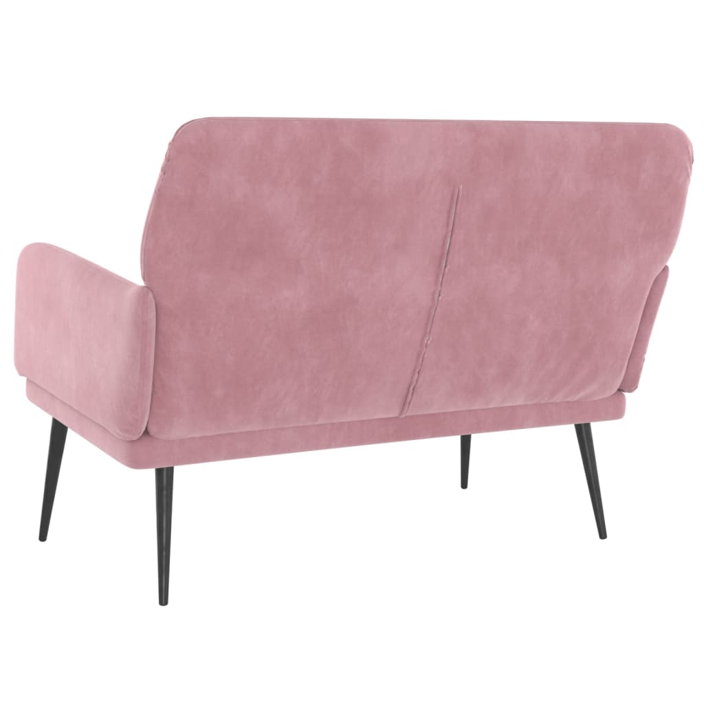 Bänk 108X79X79 Cm Sammet