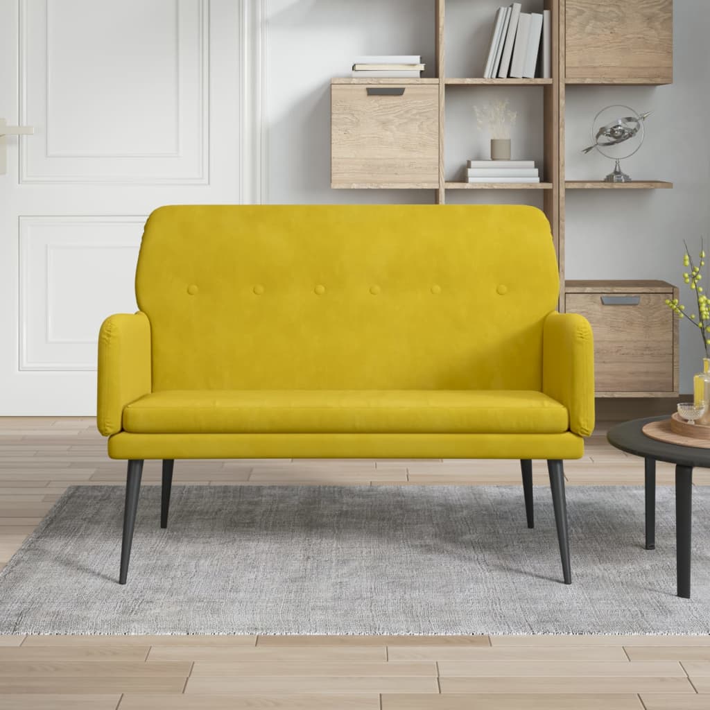 Bänk 108X79X79 Cm Sammet