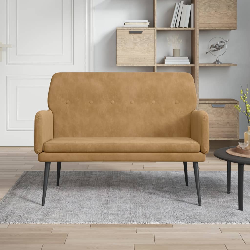 Bänk 108X79X79 Cm Sammet