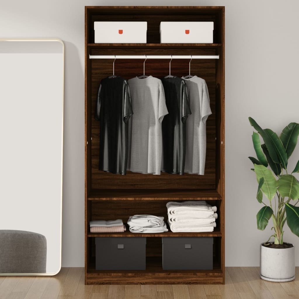 Klädskåp Konstruerat Trä