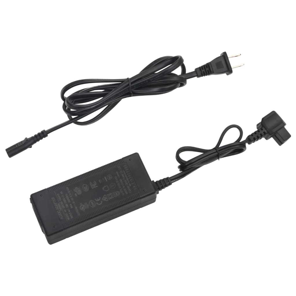 Kylbox Med Hjul Och Adapter Svart & Grå Polypropylen