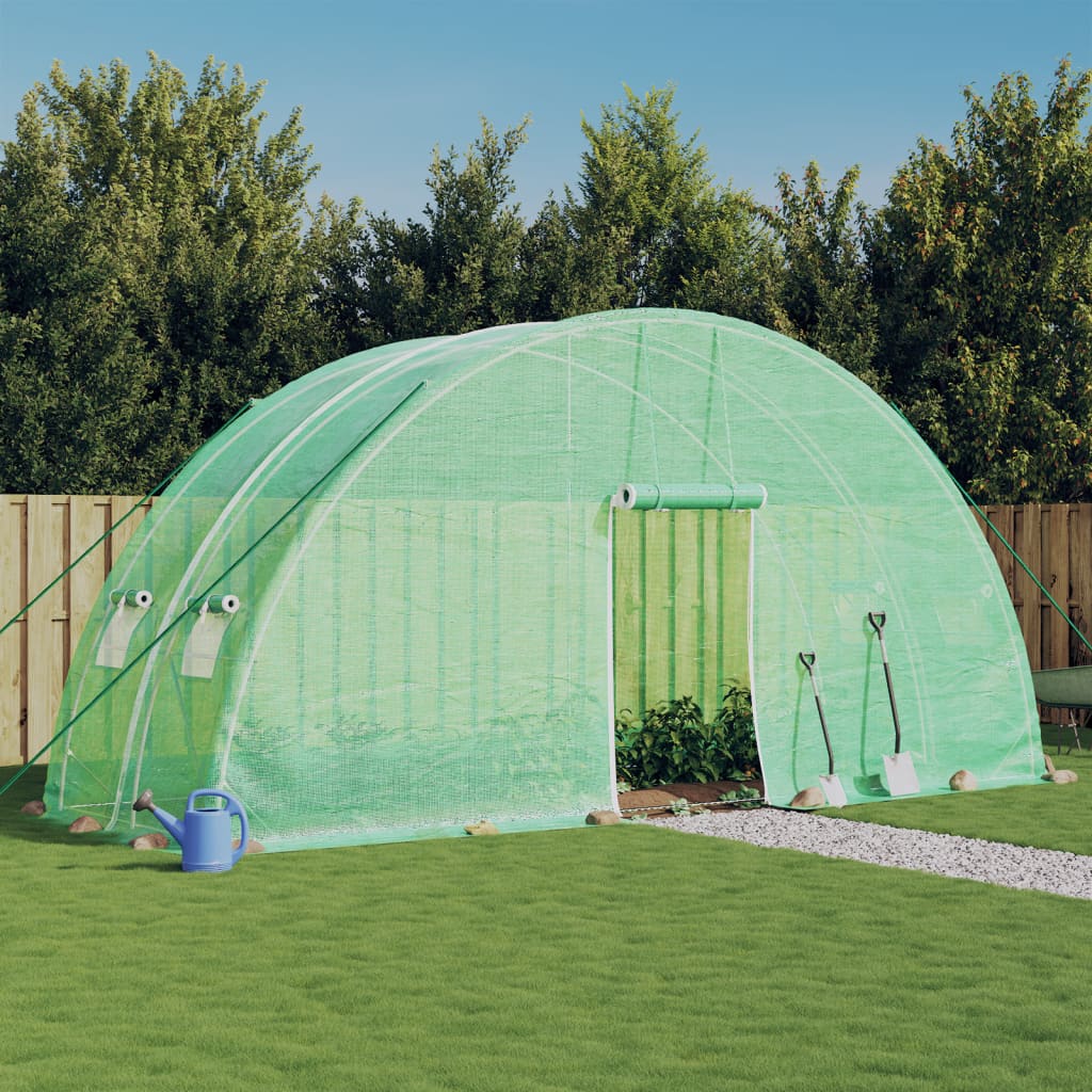 Växthus Med Stålram 72 M² 12X6X2,85 M