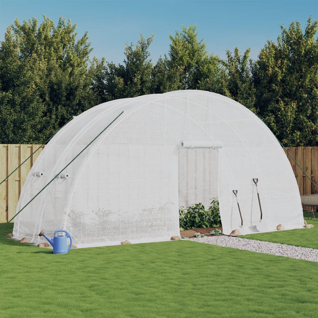 Växthus Med Stålram 72 M² 12X6X2,85 M