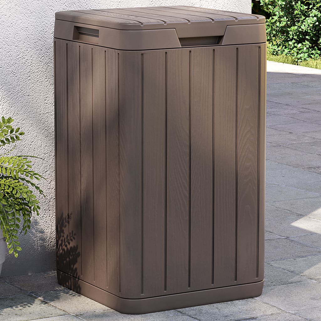 Soptunna För Utomhusbruk 38X38X65 Cm Pp