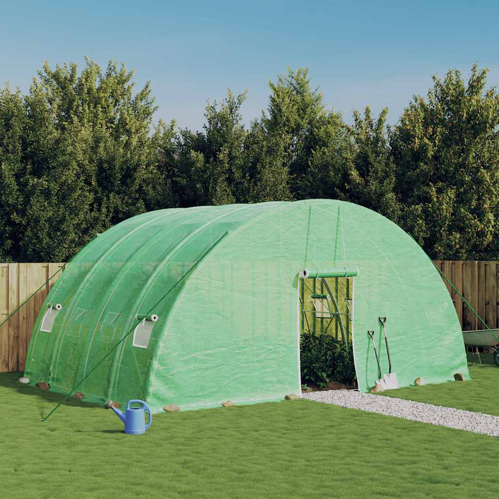 Växthus Med Stålram 72 M² 12X6X2,85 M
