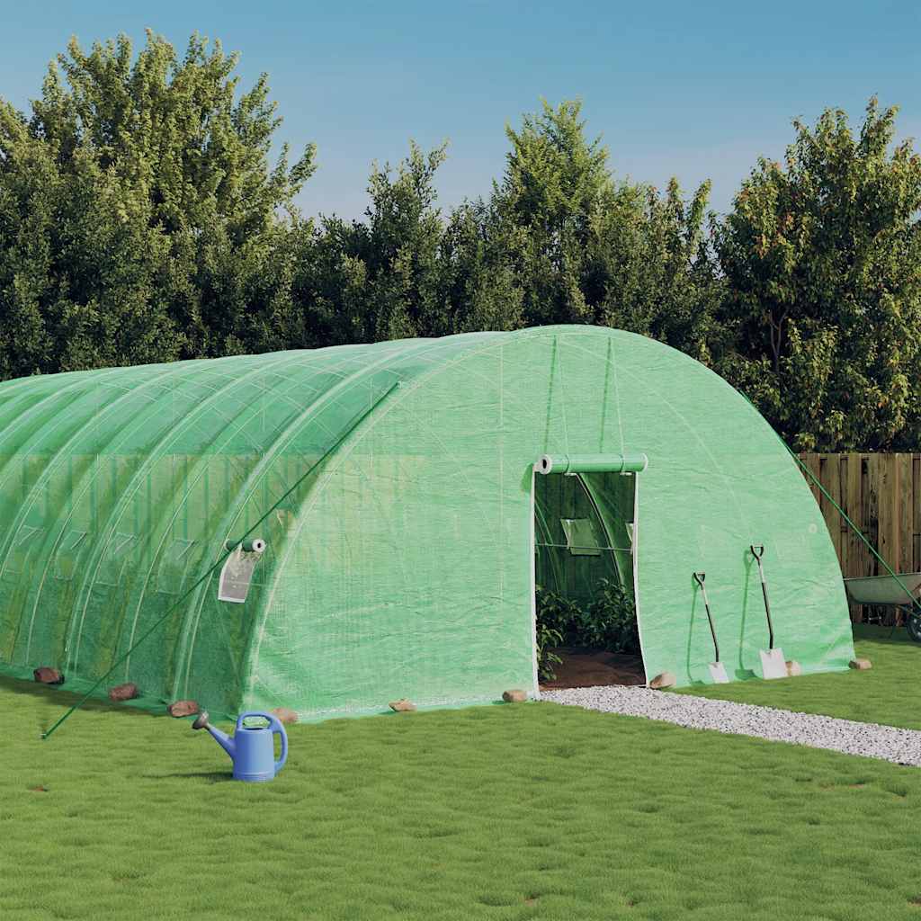 Växthus Med Stålram 72 M² 12X6X2,85 M