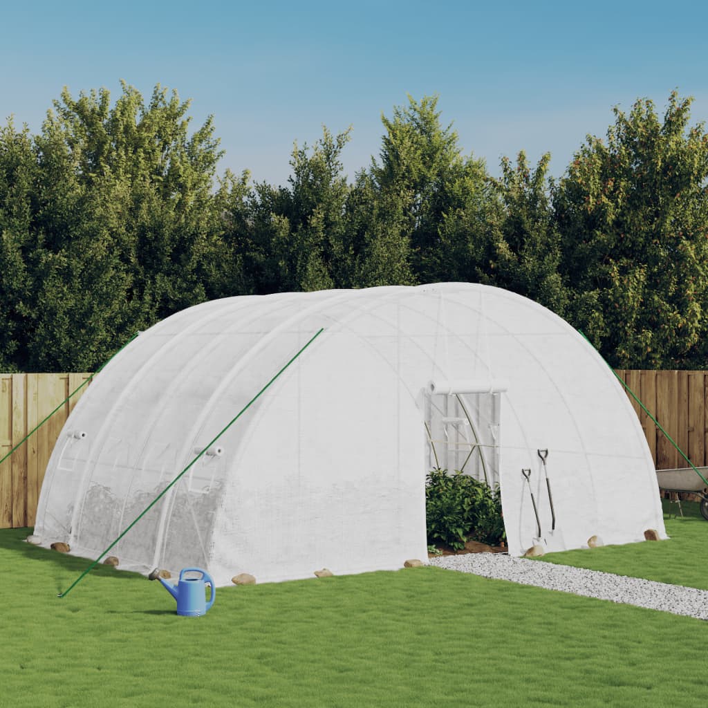 Växthus Med Stålram 72 M² 12X6X2,85 M