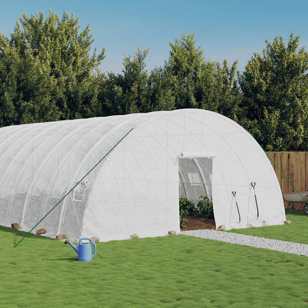 Växthus Med Stålram 72 M² 12X6X2,85 M