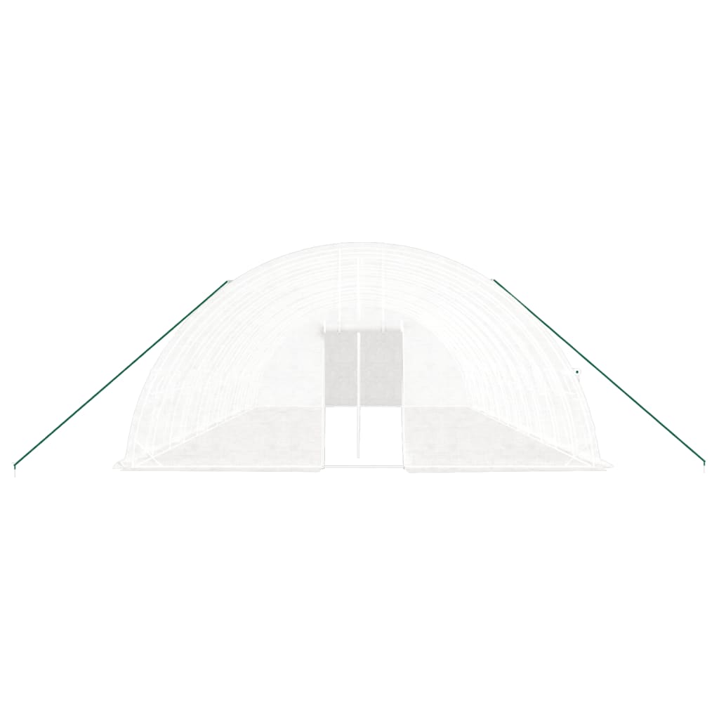 Växthus Med Stålram 72 M² 12X6X2,85 M