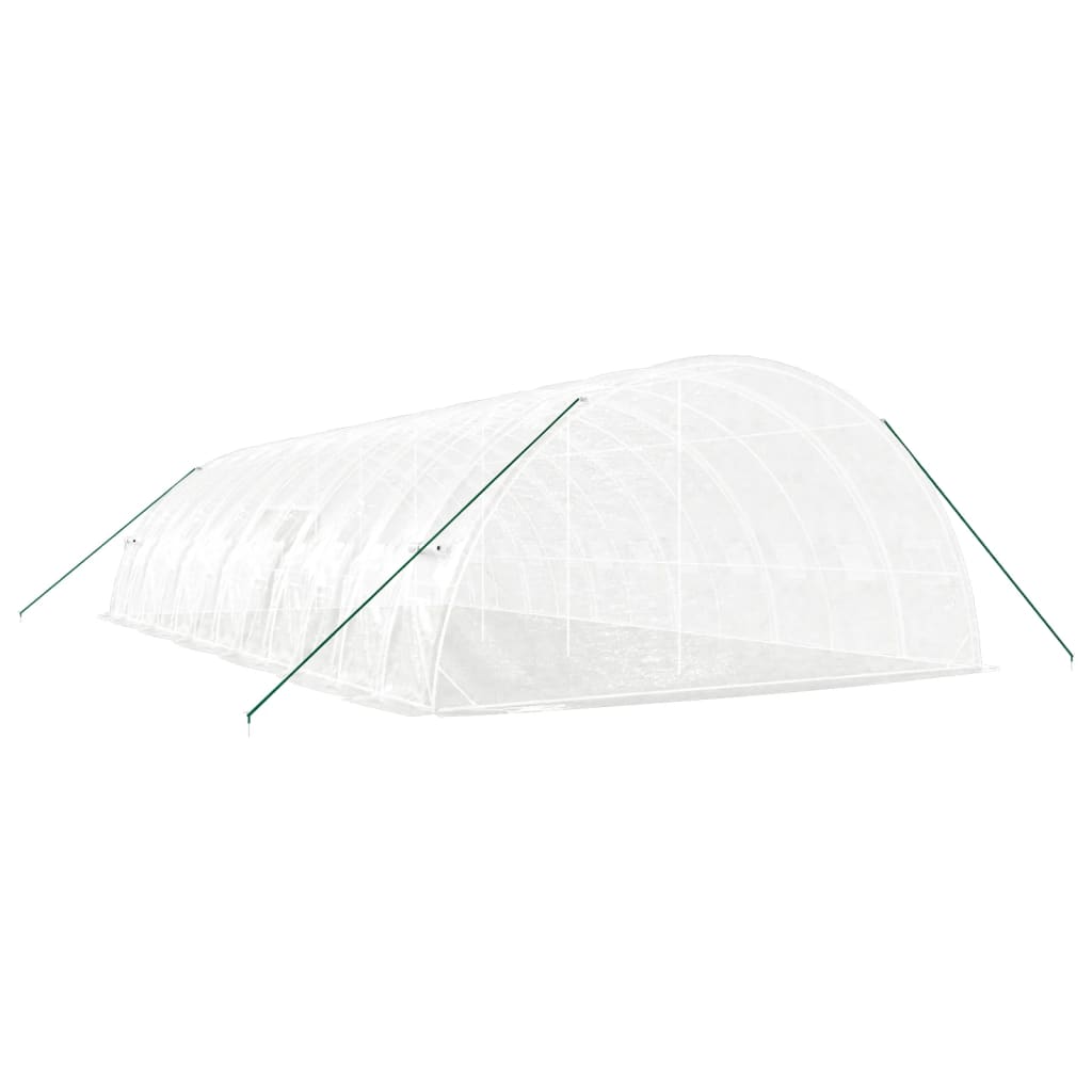 Växthus Med Stålram 72 M² 12X6X2,85 M