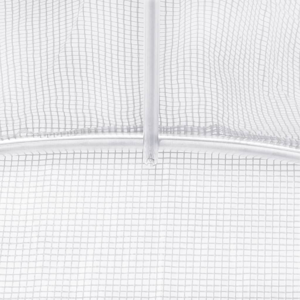 Växthus Med Stålram 72 M² 12X6X2,85 M