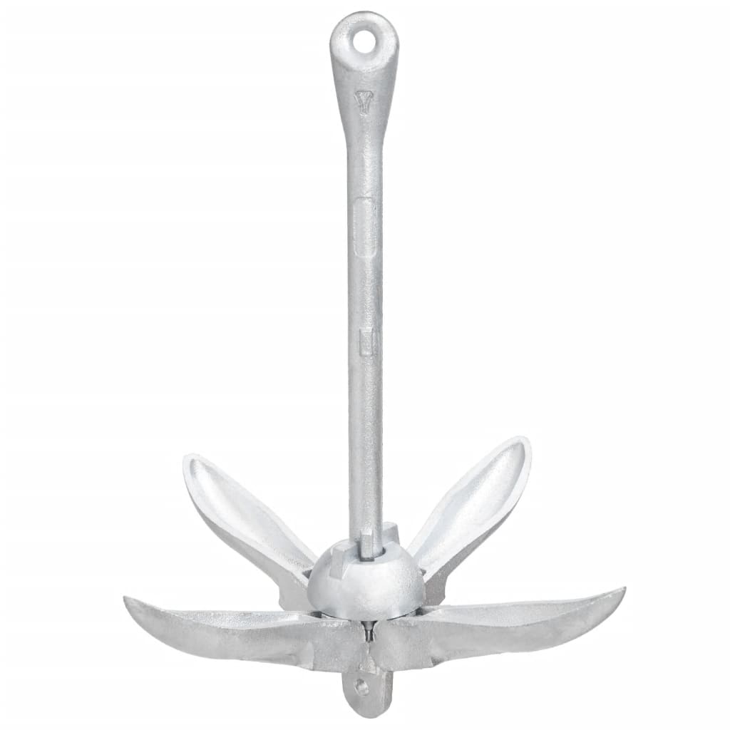 Hopfällbart Ankare Silver 2,5 Kg Smidbart Järn