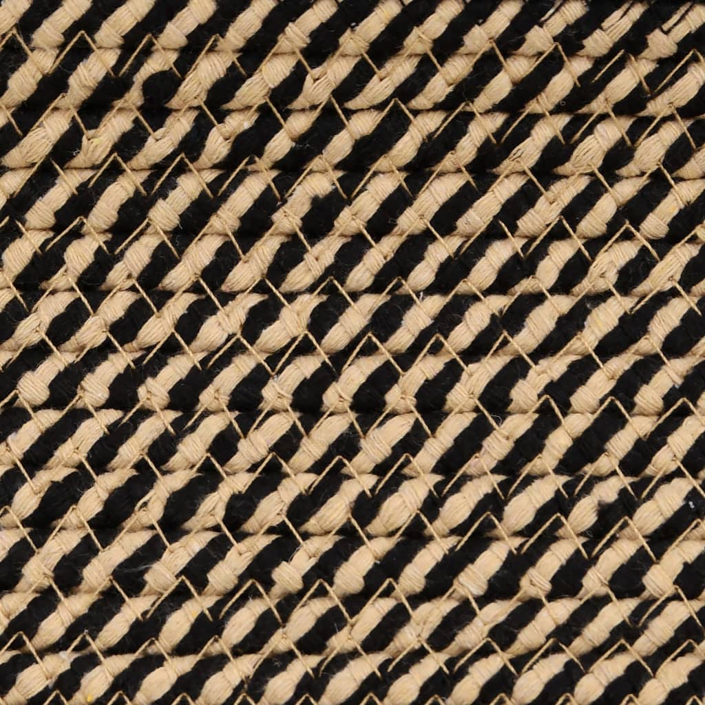 Förvaringskorg Med Lock Och Beige Ø37X50 Cm Bomull