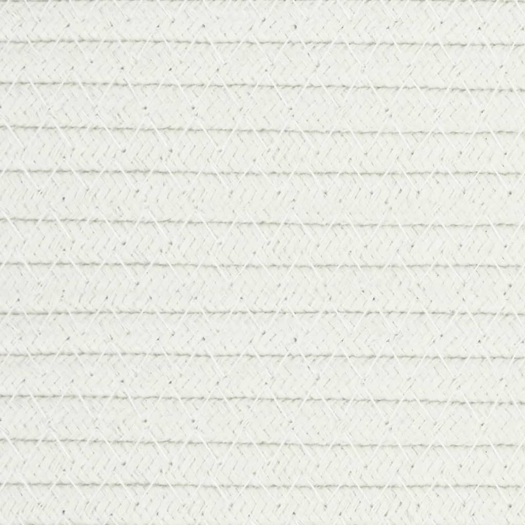 Förvaringskorg Och Vit Ø49X65 Cm Bomull