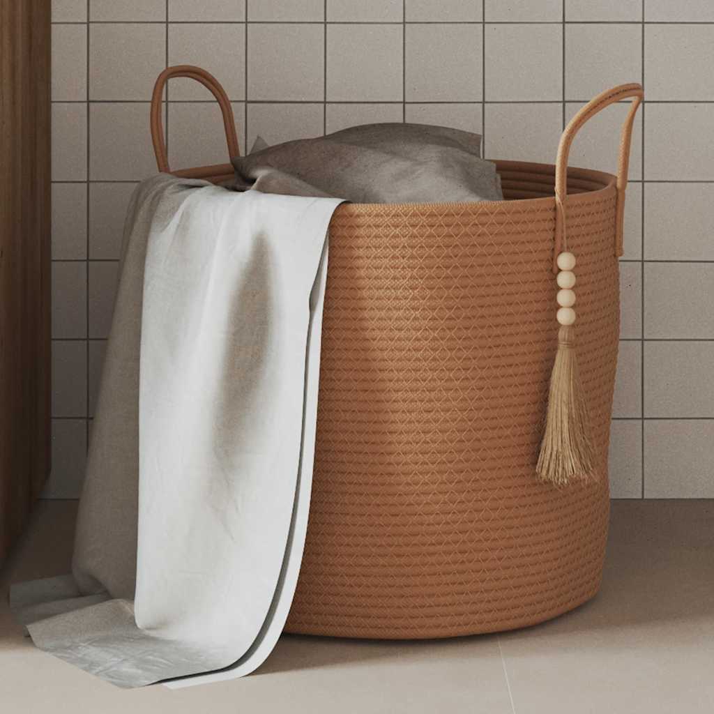 Förvaringskorg Ø40X35 Cm Bomull