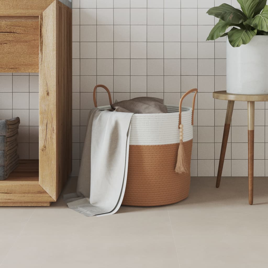 Förvaringskorg Ø40X35 Cm Bomull