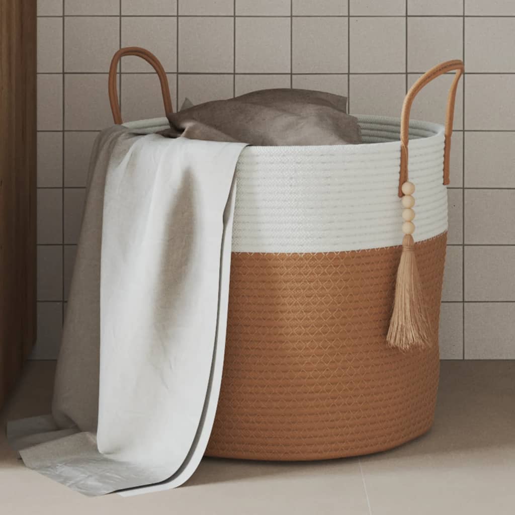 Förvaringskorg Ø40X35 Cm Bomull