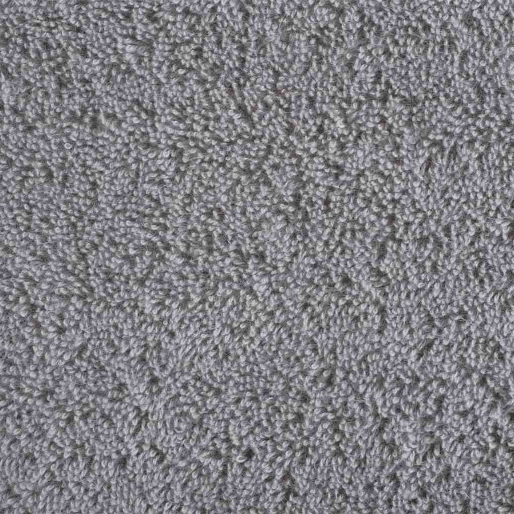 Gästhandduk Solund 10 St Grå 15 X 21 Cm 550 Gsm