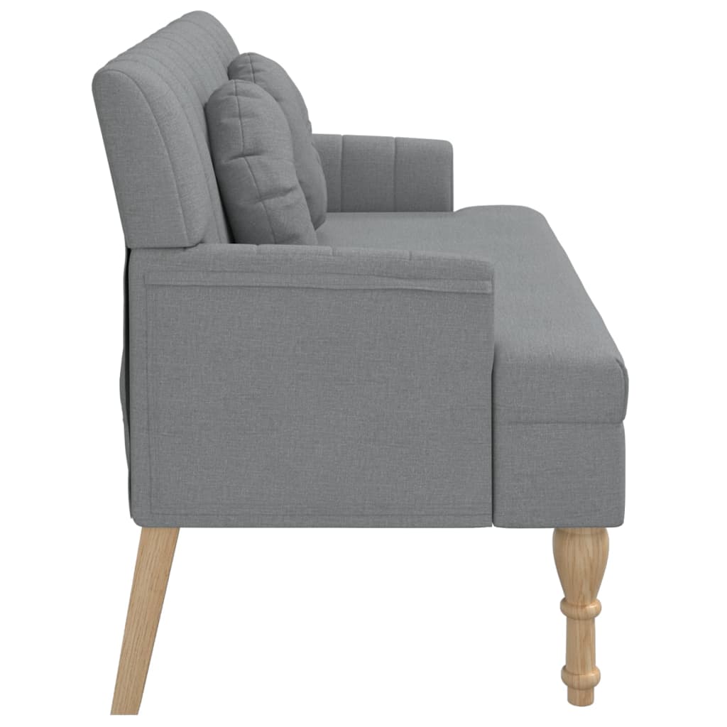 Bänk Med Kuddar 113X64,5X75,5 Cm Tyg