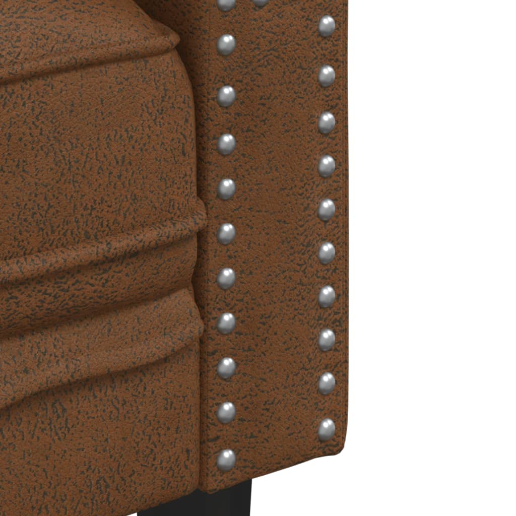 Soffgrupp Chesterfield 3 Delar Konstmocka