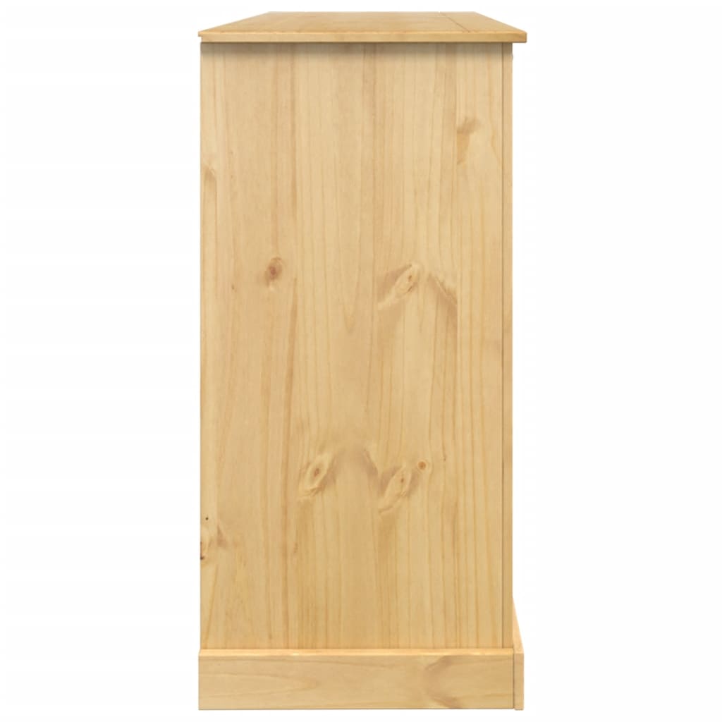 Vinskåp Corona 107,5X51X105,5 Cm Massiv Furu
