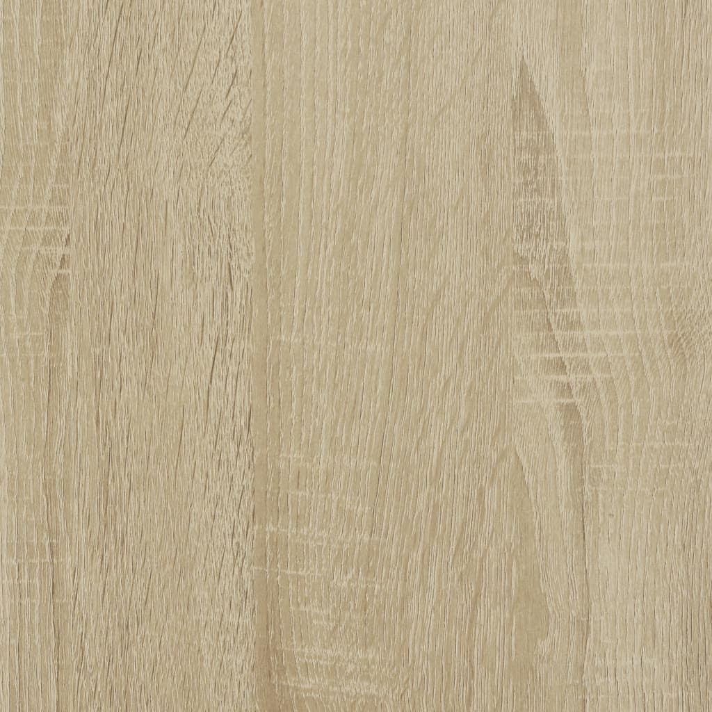Skrivbord Sonoma-Ek 140X50X75 Cm Konstruerat Trä