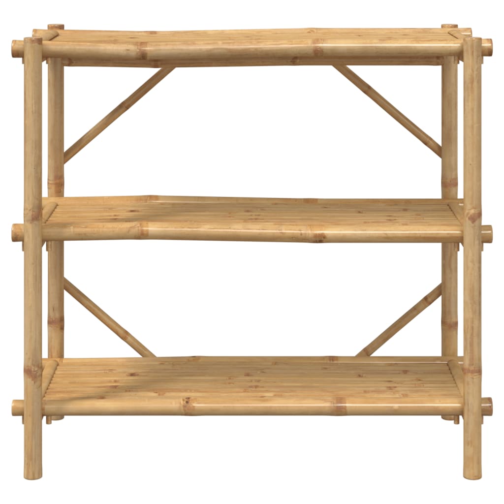 Bokhylla 3 Hyllplan Bambu
