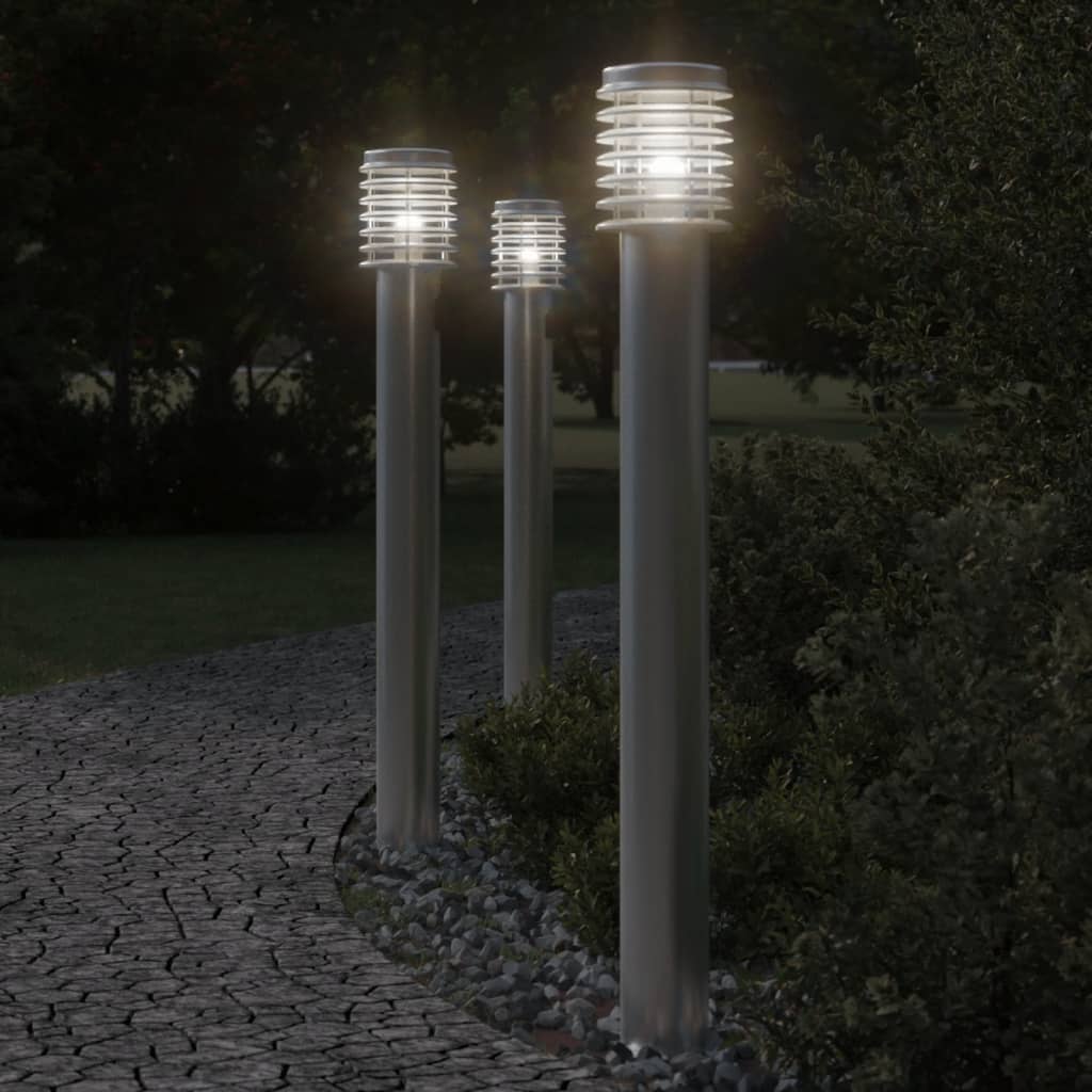 Utomhusgolvlampa 110 Cm Rostfritt Stål
