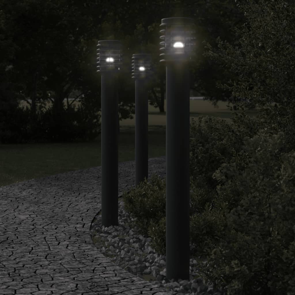 Utomhusgolvlampa 110 Cm Rostfritt Stål