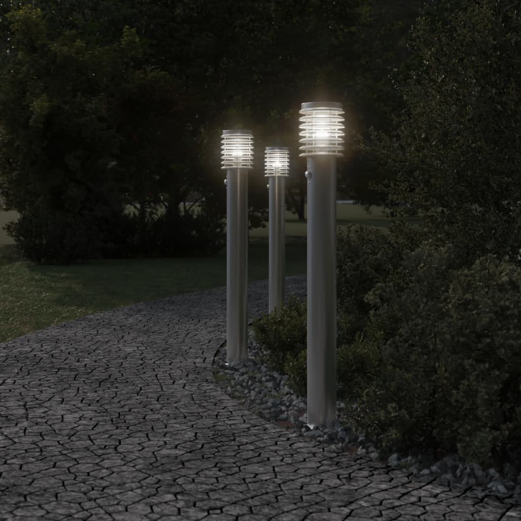 Utomhusgolvlampa 110 Cm Rostfritt Stål