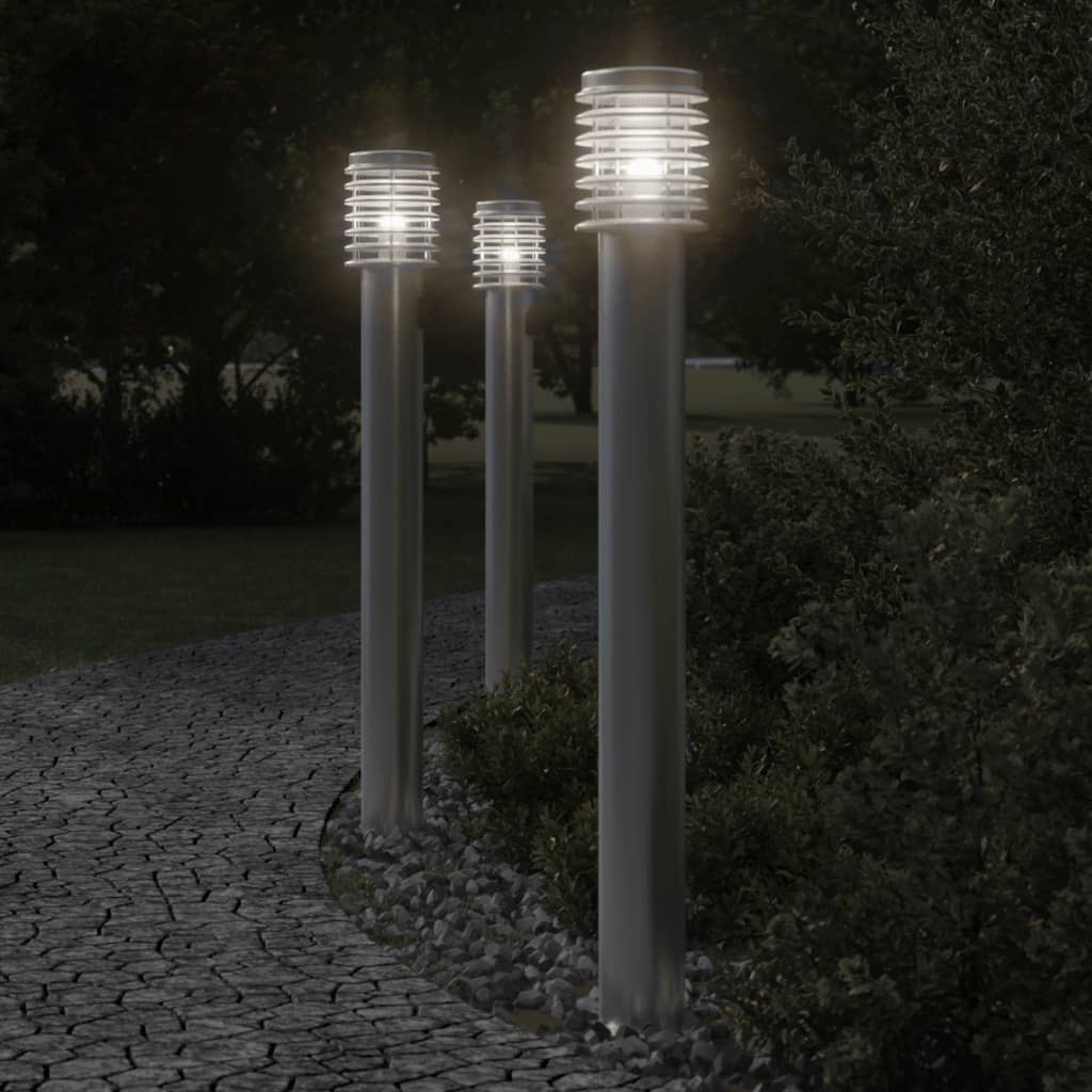 Utomhusgolvlampa 110 Cm Rostfritt Stål