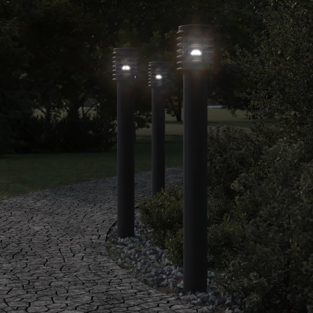 Utomhusgolvlampa 110 Cm Rostfritt Stål