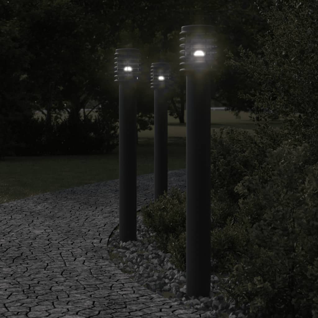Utomhusgolvlampa 110 Cm Rostfritt Stål