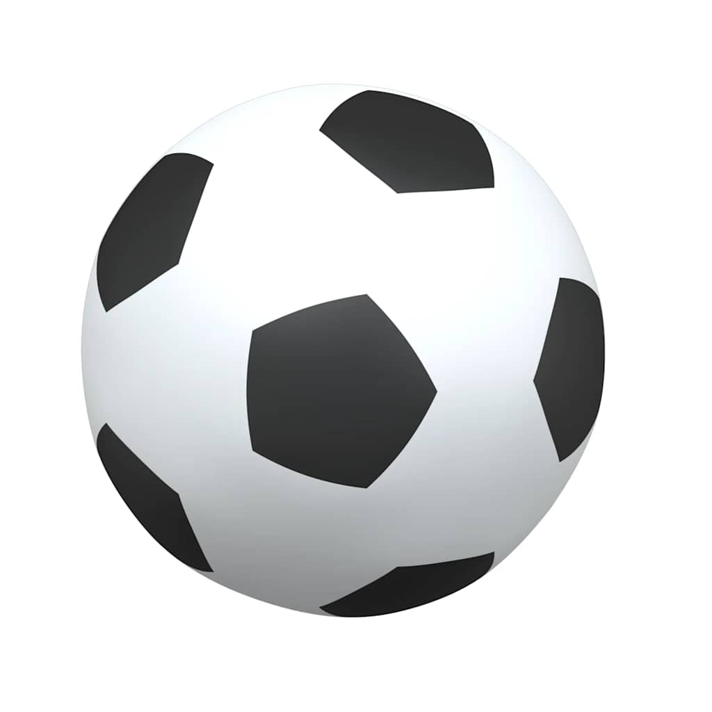Barnfotbollsmål 2 St Med Boll Vit 64X35X48 Cm Metall