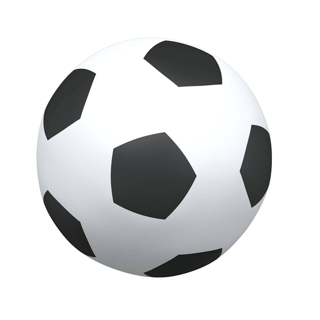 Barnfotbollsmål Med Bollar 2-I-1 Vit 184X64X124 Cm